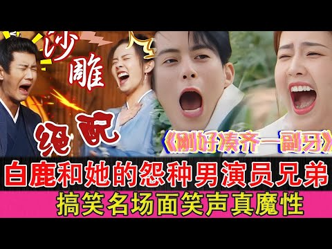 Bai Lu and her resentful male actor brother, the funny scenes are really magical