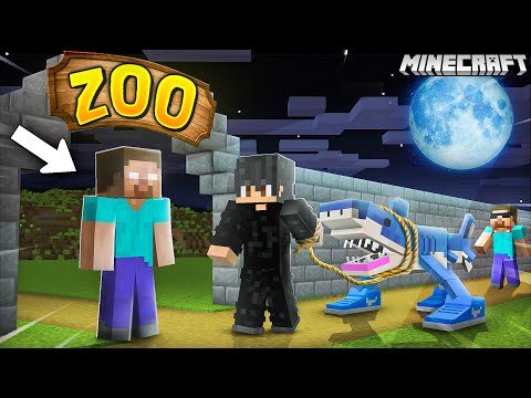 I Opened a SCARY ZOO for HEROBRINE in Minecraft…