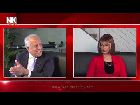 گفتگوی متفاوت و جنجالی نذیره کریمی با داکتر زلمی خلیلزاد