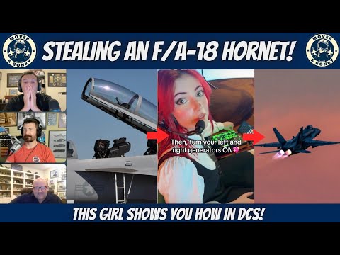 Fighter Pilots React: Jet Theft 101 – Stealing the F/A-18!