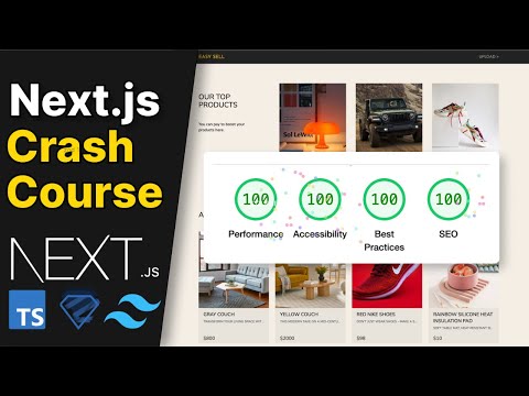 Next.js Crash Course for Beginners 2025 | Build a Full Stack App