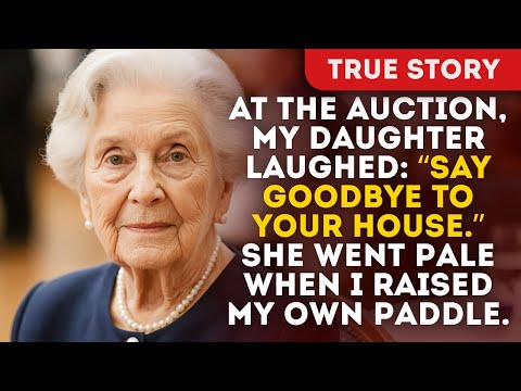 At The Auction, My Daughter Laughed: «Say Goodbye To Your House.» She Went Pale When I Raised My Own