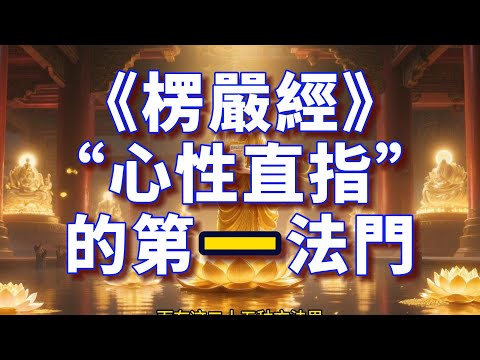 《楞嚴經》“心性直指”的第一法門？聽懂這個，勝過十年修行！#楞嚴經#觀世音菩薩 #文殊菩薩 #開悟 #覺醒 #佛法 #佛教 #禪修 #打坐 #修行 #如何開悟 #人生哲學 #心靈成長
