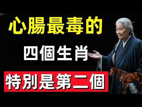 千萬要注意！心腸最毒的四個生肖，特別是第二個，內心凶殘心眼太壞！#修行思維 #修行 #福報 #禪 #道德經 #覺醒 #開悟 #禅修