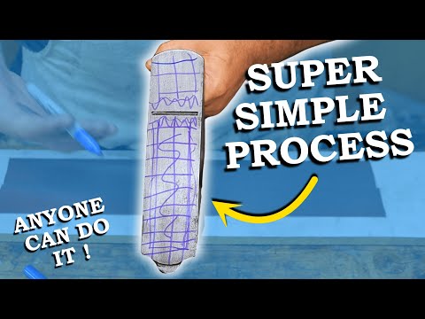 How to FLATTEN Your Hand Plane Sole: The Easy Way