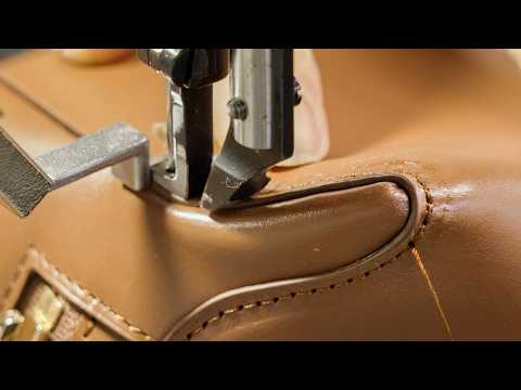 The Most Difficult Process of Making Handmade Leather Bag! Korean Bag Factory