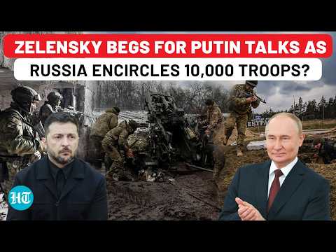 Zelensky Begs For Talks 'Anywhere But...' As Putin’s Army Encircles 10000 & Russia Tests Burevestnik