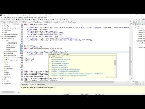 Building Selenium Java Framework from Scratch using Page Object Model | TestNG | Mini Project