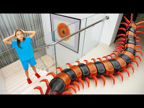 Stephi fanger kæmpe insekter! 😲🐞