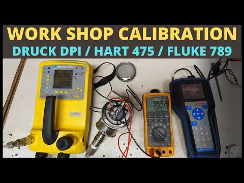 Pressure Transmitter Workshop Re-range - [HART 475 / Fluke 789 / Druck DPI610 / Foxborough TX]