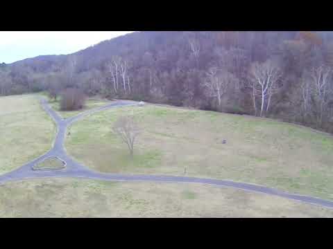 Drone Aerial View of Bill Hewitt Park - Tarrant Alabama 