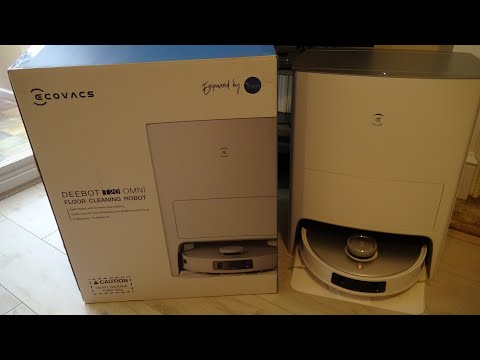 Ecovacs Deebot T20 Omni Robot Floor Vacuum Cleaner Self-washing With Hot Water