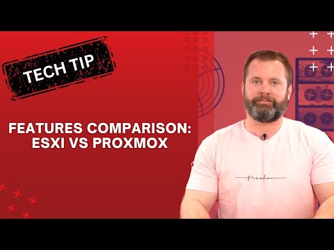 45Drives Tech Tip -  Comparing ESXi Features to Proxmox