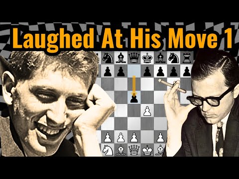 Fischer Laughs At Opponent's First Move - Then CRUSHES Him In 24 Moves!