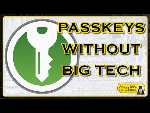 KeePassXC Passkeys Without Big Tech!