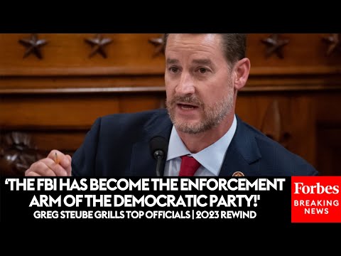 Greg Steube Ruthlessly Grills Top Biden Officials | 2023 Rewind