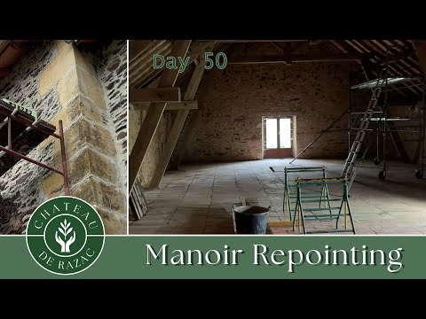Manoir Roof Tiling Completed & Barn Roof Continues | Explaining the Differences | Château de Razac