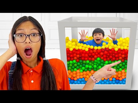 Jannie and Maddie Cube Challenge and other Funny Kids Stories