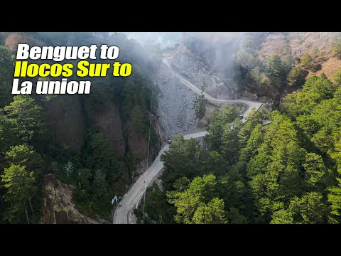 Ginagawang kalsada na kokonekta sa Bakun ng Benguet papuntang Tacadang at Alilem, Ilocos Sur
