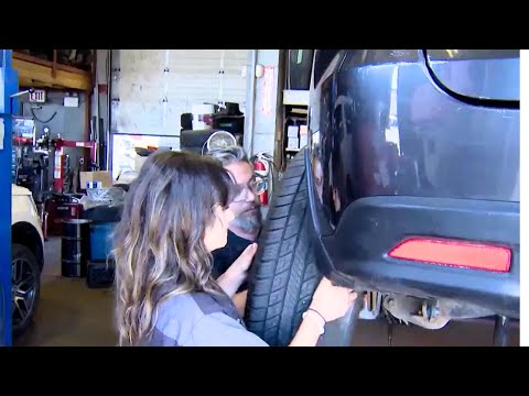 Stella just got a crash course in mechanics (from the best teacher)