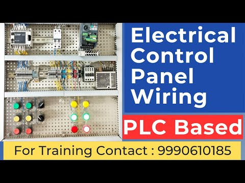 PLC - Electrical Control Panel | Industrial Machine Electrical Panel Wiring and Designing Training