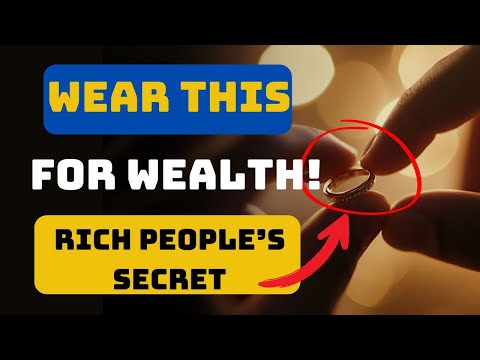 Wear THIS Ring & Never Worry About Money Again! Feng Shui Secret