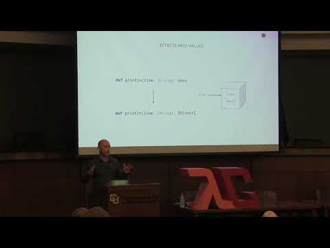John A  De Goes - Blazing Fast, Pure Effects without Monads - λC 2018