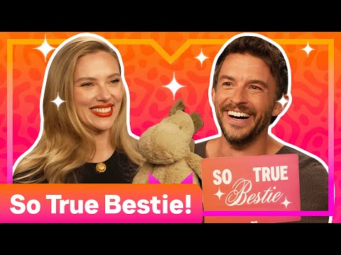 “His Slutty Little Glasses” 😂 Scarlett Johansson & Jonathan Bailey Play So True Bestie! | MTV Movies