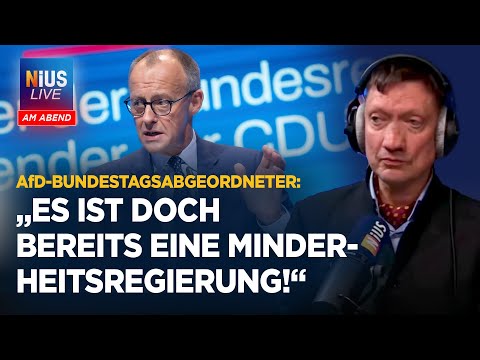 Ronald Gläser no longer believes in Merz's sovereignty | NIUS Live on the evening of November 17,...
