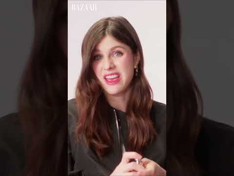 Alexandra Daddario on her signature beauty look | Bazaar UK
