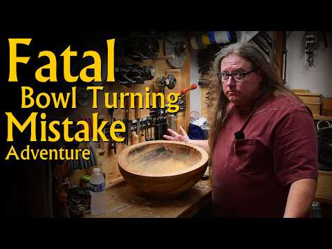 Can  a Fatal Bowl Turning Mistake be Fixed - Wedding Gift on the Line