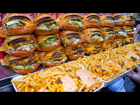 Insanely Delicious!! BEST 7 Mouth-watering American-style fast food in Korea - Korean street food