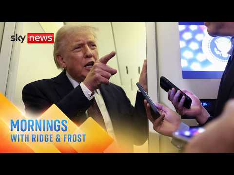 Trump demands help to protect Strait of Hormuz | Mornings with Ridge and Frost