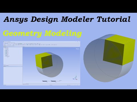 ANSYS DesignModeler Tutorial | How to use the Boolean option (Imprint, Intersect, Unite & More)