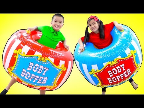 Jannie Pretend Play at the Kids Amusement Park Carnival | Fun Children Toys