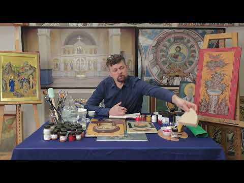 Использование воска для живописи. Восковая темпера