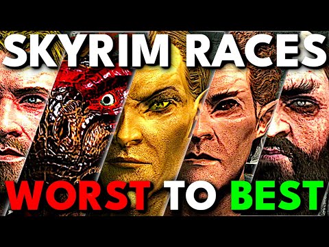 Every Skyrim Race RANKED Worst to Best