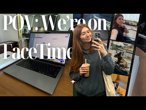 vlogging like we're on FACETIME | A Chatty Day in the Life PhD & Working 9-5 in London