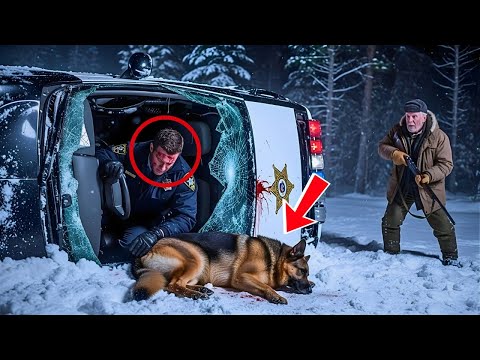 Old Veteran Found a Dying Officer and His K9 In a Crash Car — What Followed Will Melt Your Heart