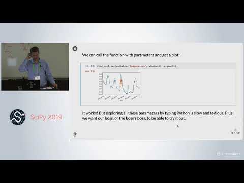 Turn any Notebook into a Deployable Dashboard | SciPy 2019 | James Bednar
