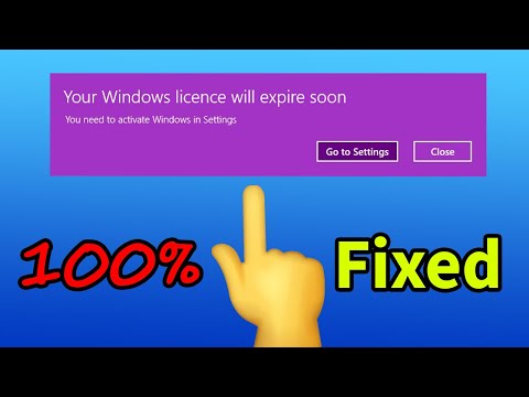 Fix " your windows license will expire soon"  error on windows (2024 updated)