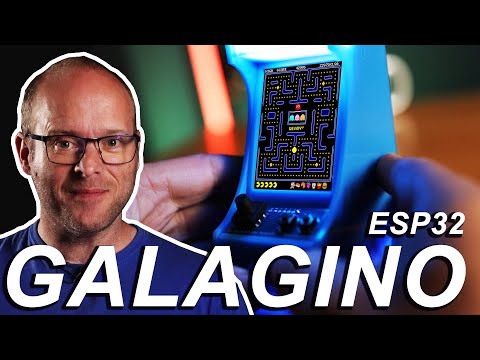 The retro console with ESP32 that you will WANT to build 🤖 [GALAGINO]