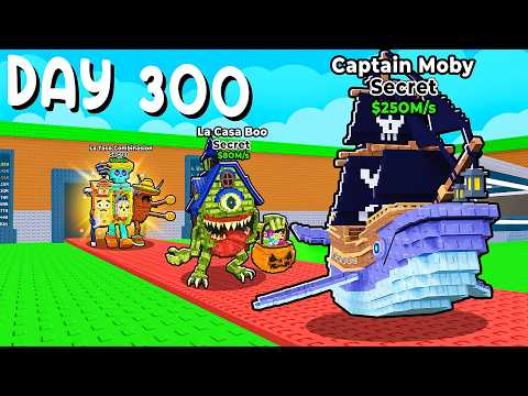 I Spent 300 Days in STEAL A BRAINROT!