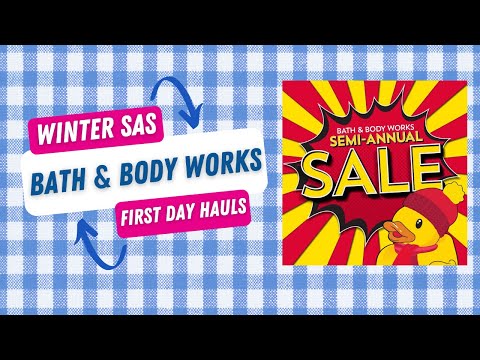 🛍️ Bath & Body Works Winter SAS | THREE Candle Hauls From Day 1! 🚙💨 $7.99 Deals + New Releases!