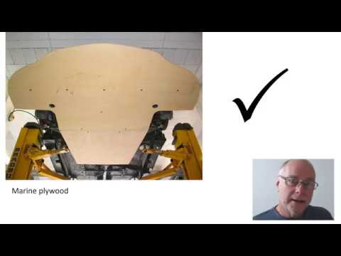 Making good aerodynamic belly pans (undertrays)