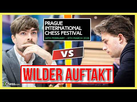 Wilder Auftakt für Keymer in Prag