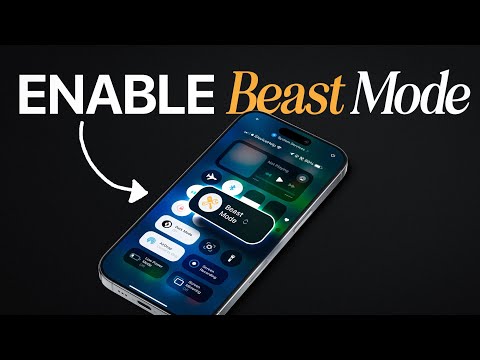 Enable BEAST MODE on iPhone