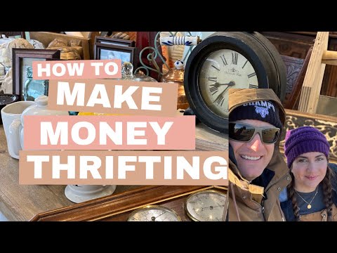High End Thrifting - How to make money thrifting - thrifting home decor