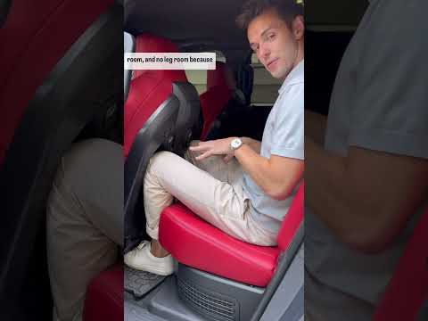 This is why the new Toyota Tacoma TRD Pro has almost no rear seat room #toyota #pickup #offroad