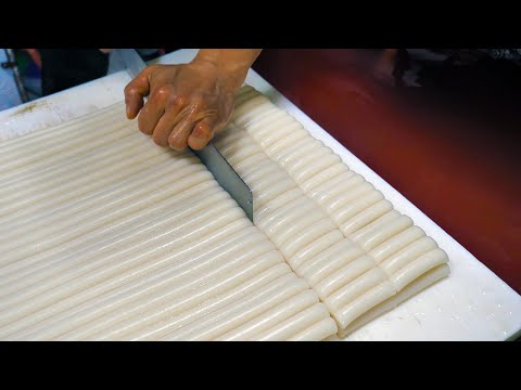 Collection of Various Korea Rice Cake Making